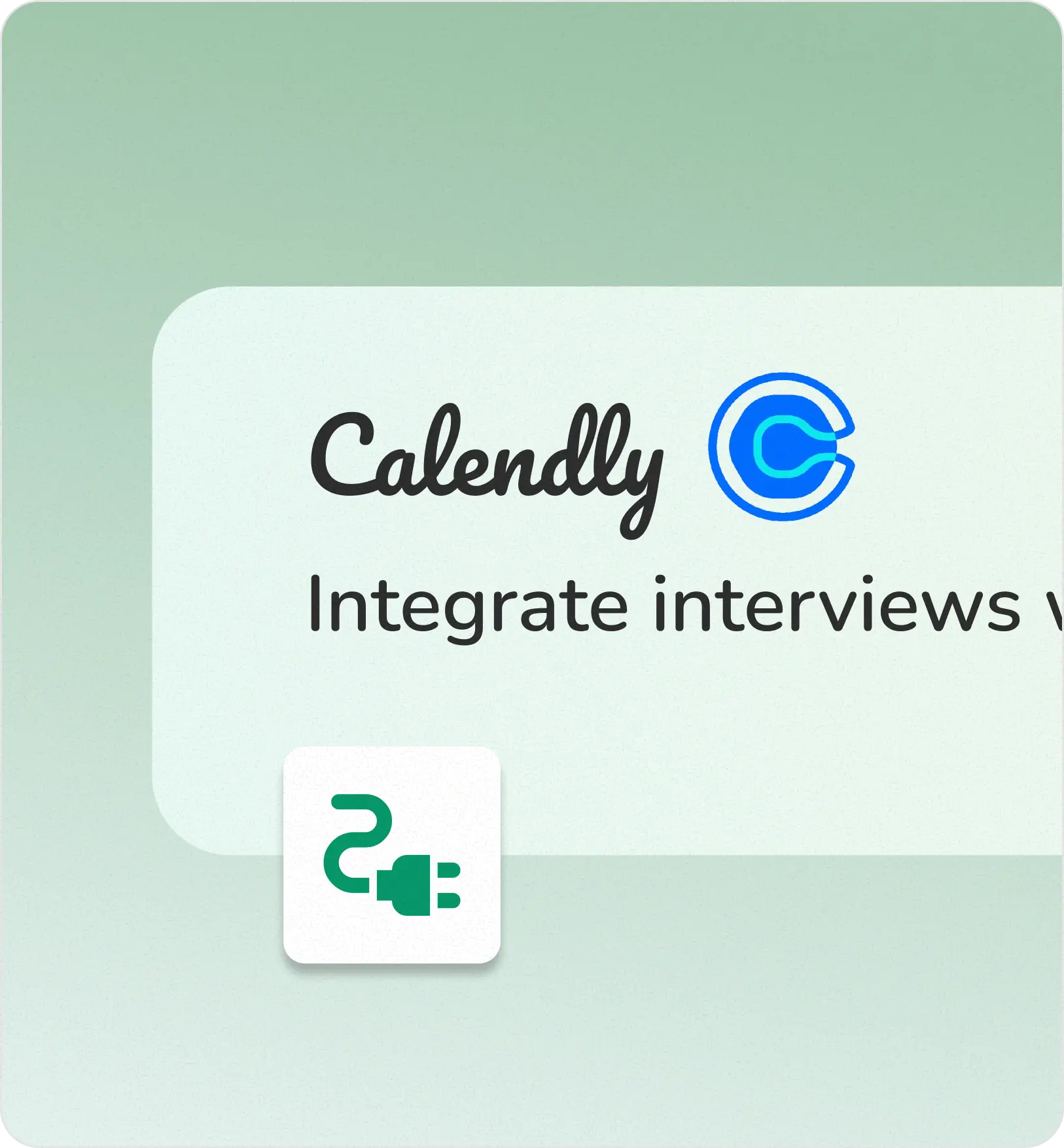 HireCentral AI interview and Calendly scheduling